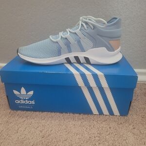 Adidas Sky Blue Athletic Shoes